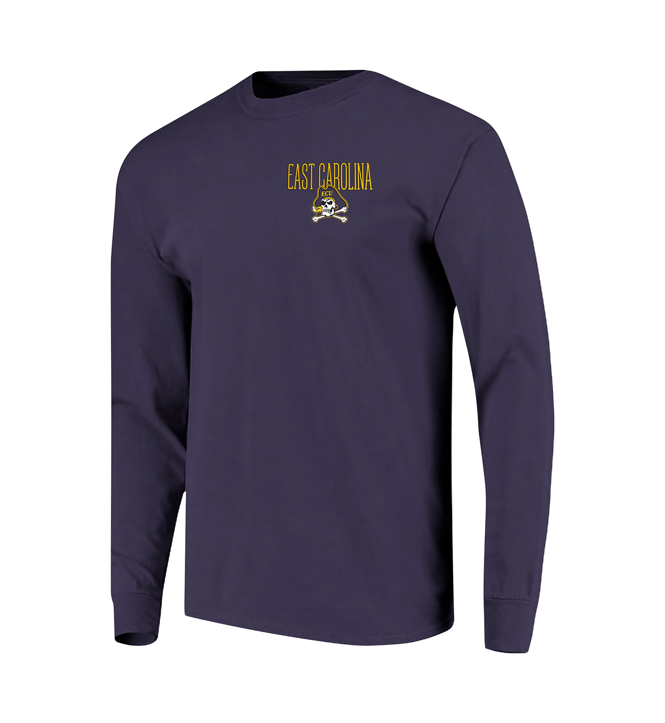 NCAA East Carolina Pirates Tall Type State Long Sleeve T-Shirt