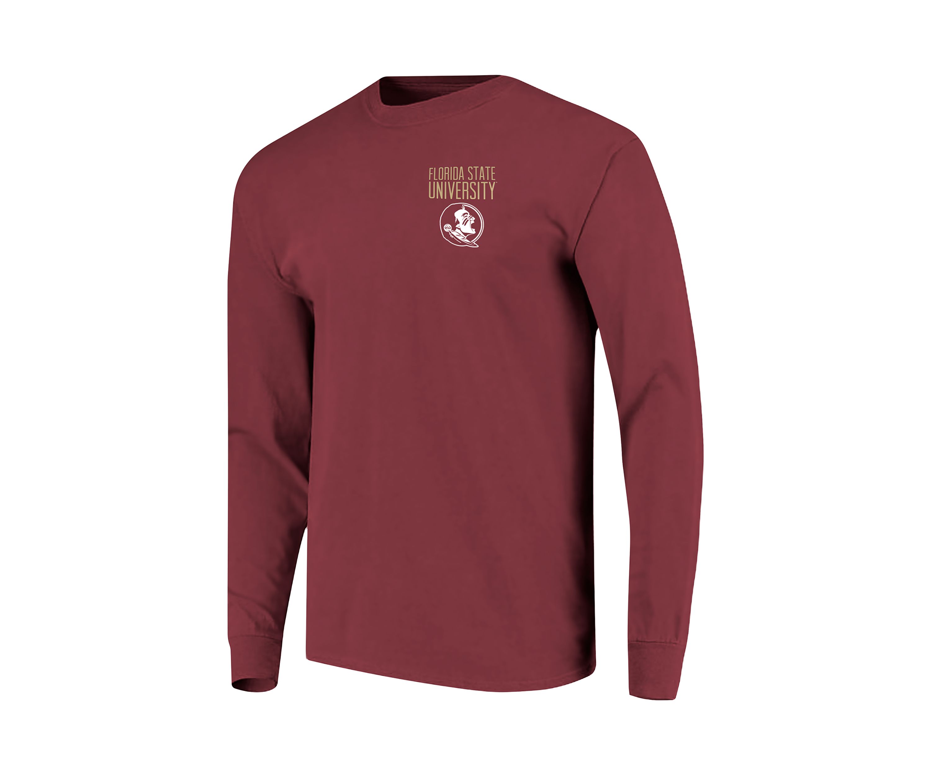 NCAA Florida State Seminoles Building Stripe Long Sleeve T-Shirt