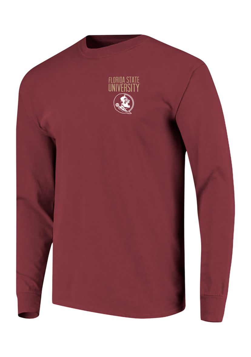 NCAA Florida State Seminoles Building Stripe Long Sleeve T-Shirt