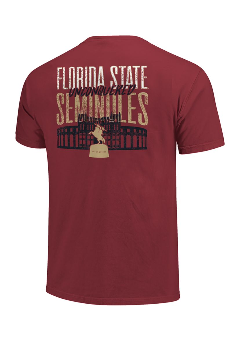 NCAA Florida State Seminoles Building Stack Graphic T-Shirt