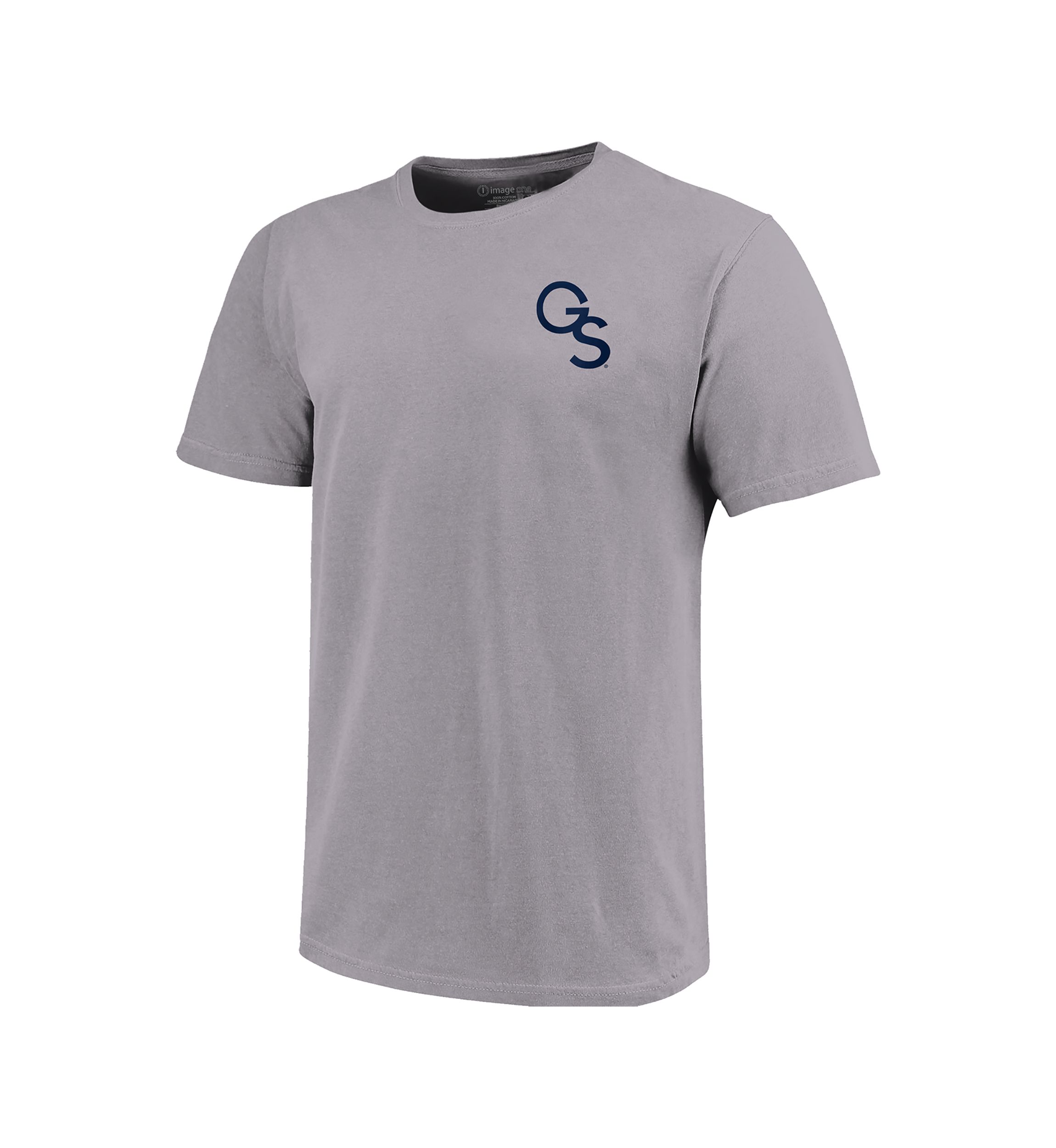 NCAA Georgia Southern Eagles Helmet Arch Short Sleeve T-Shirt 