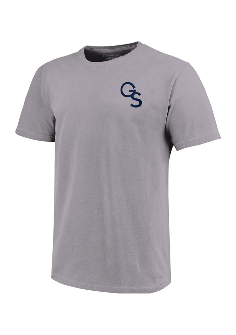 NCAA Georgia Southern Eagles Helmet Arch Short Sleeve T-Shirt 