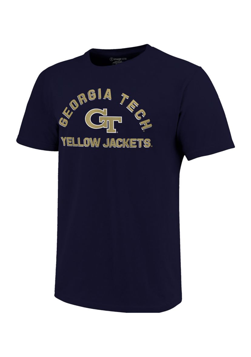 NCAA Georgia Tech Yellow Jackets Retro Stack Short Sleeve T-Shirt 