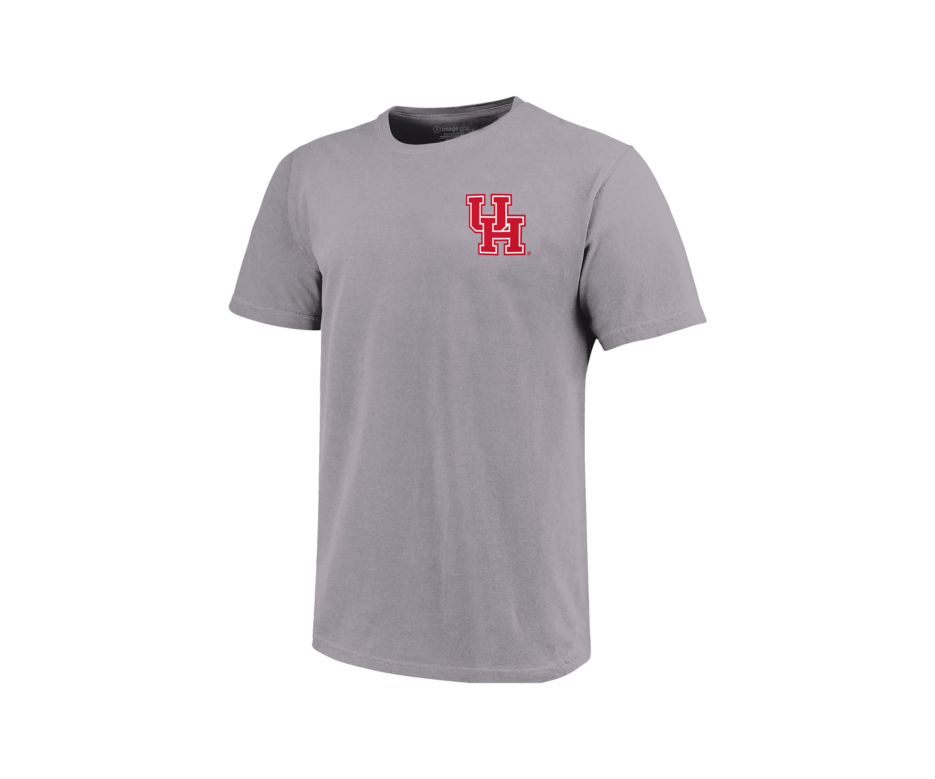 NCAA Houston Cougars Helmet Arch Short Sleeve T-Shirt 