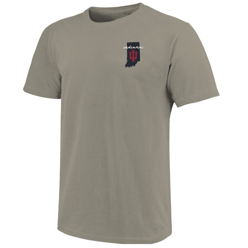Image One Indiana Hoosiers Campus Polaroids Short Sleeve T-Shirt