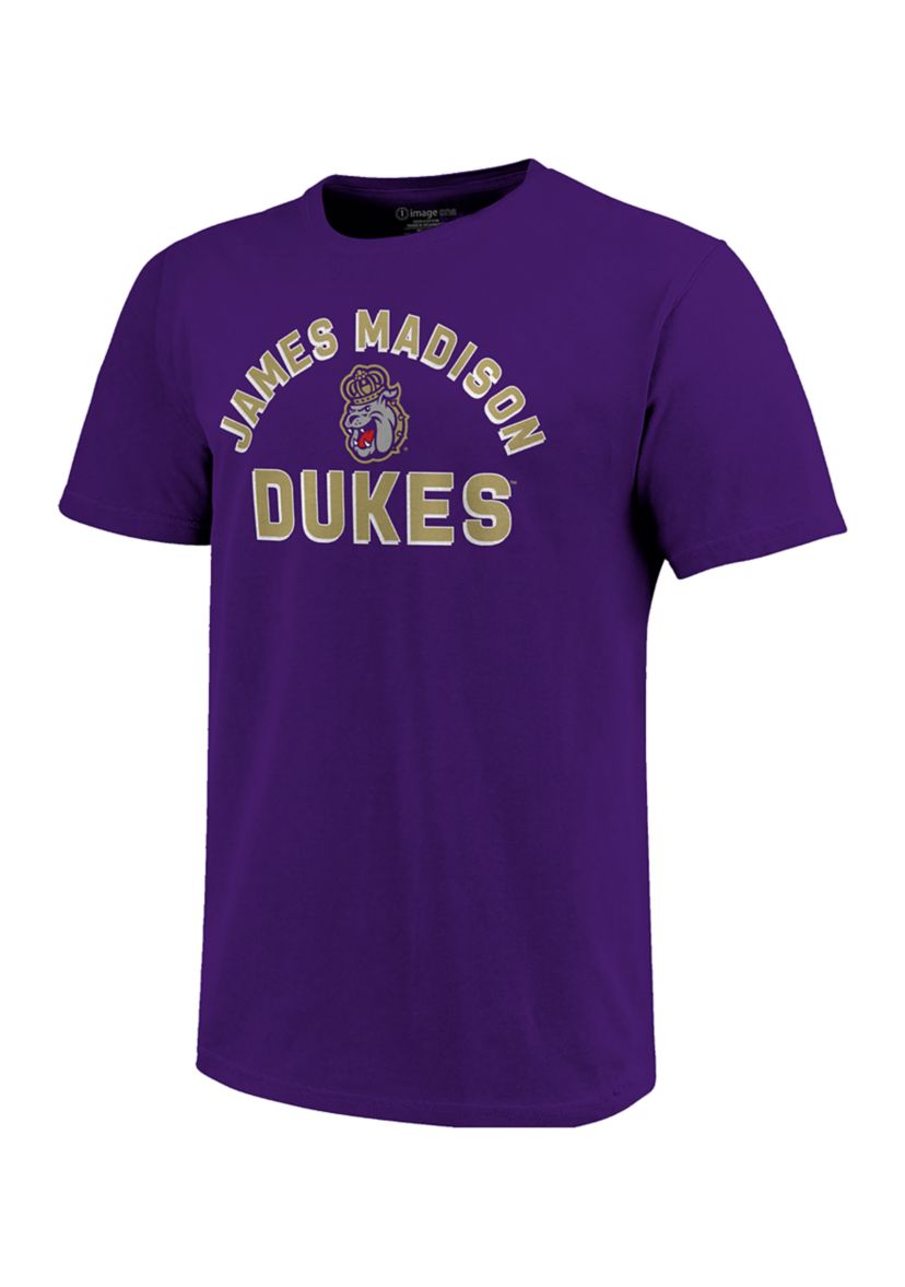 NCAA James Madison Dukes Retro Stack Short Sleeve T-Shirt 