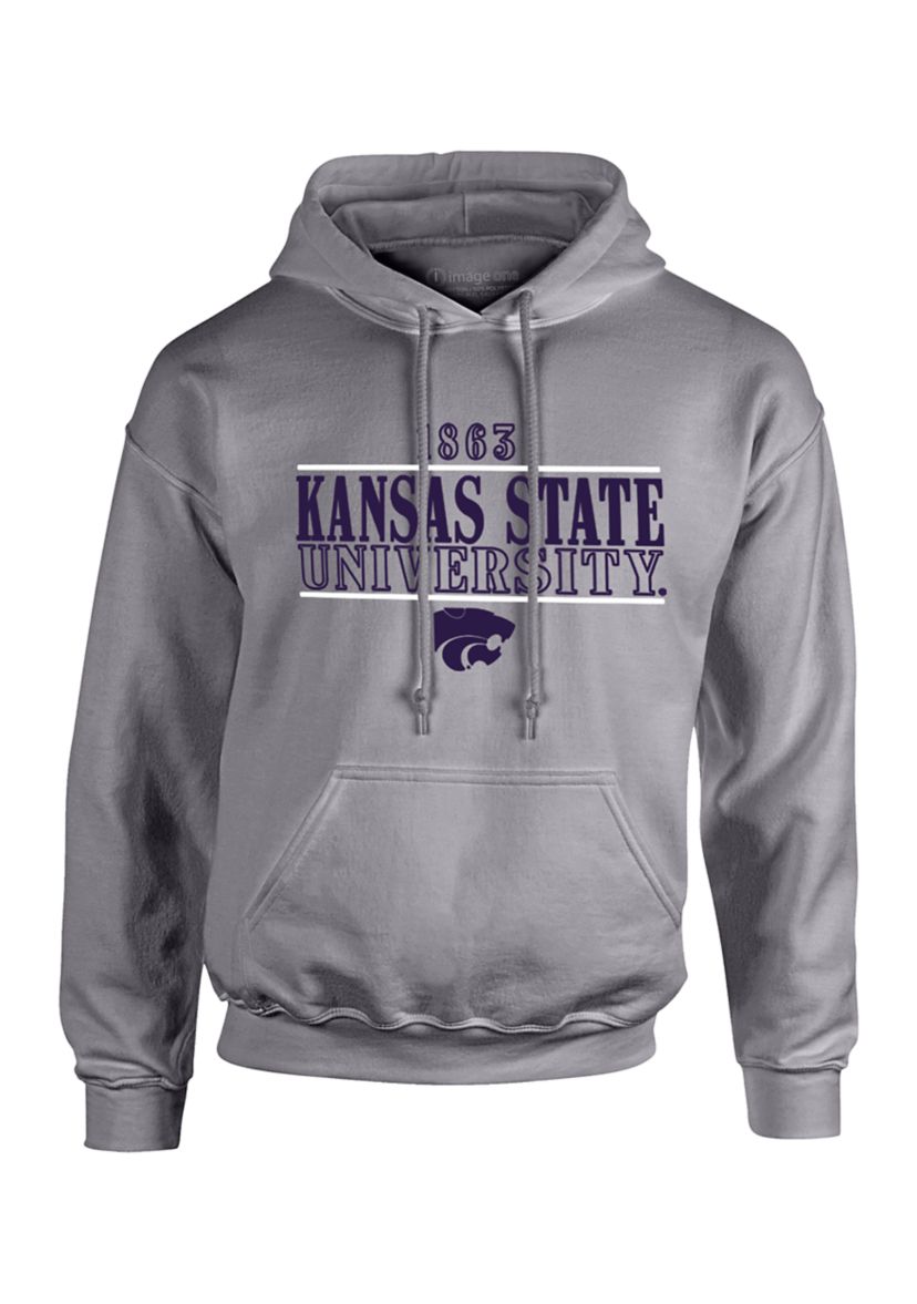NCAA Kansas State Wildcats University Type Hooded Sweatshirt 