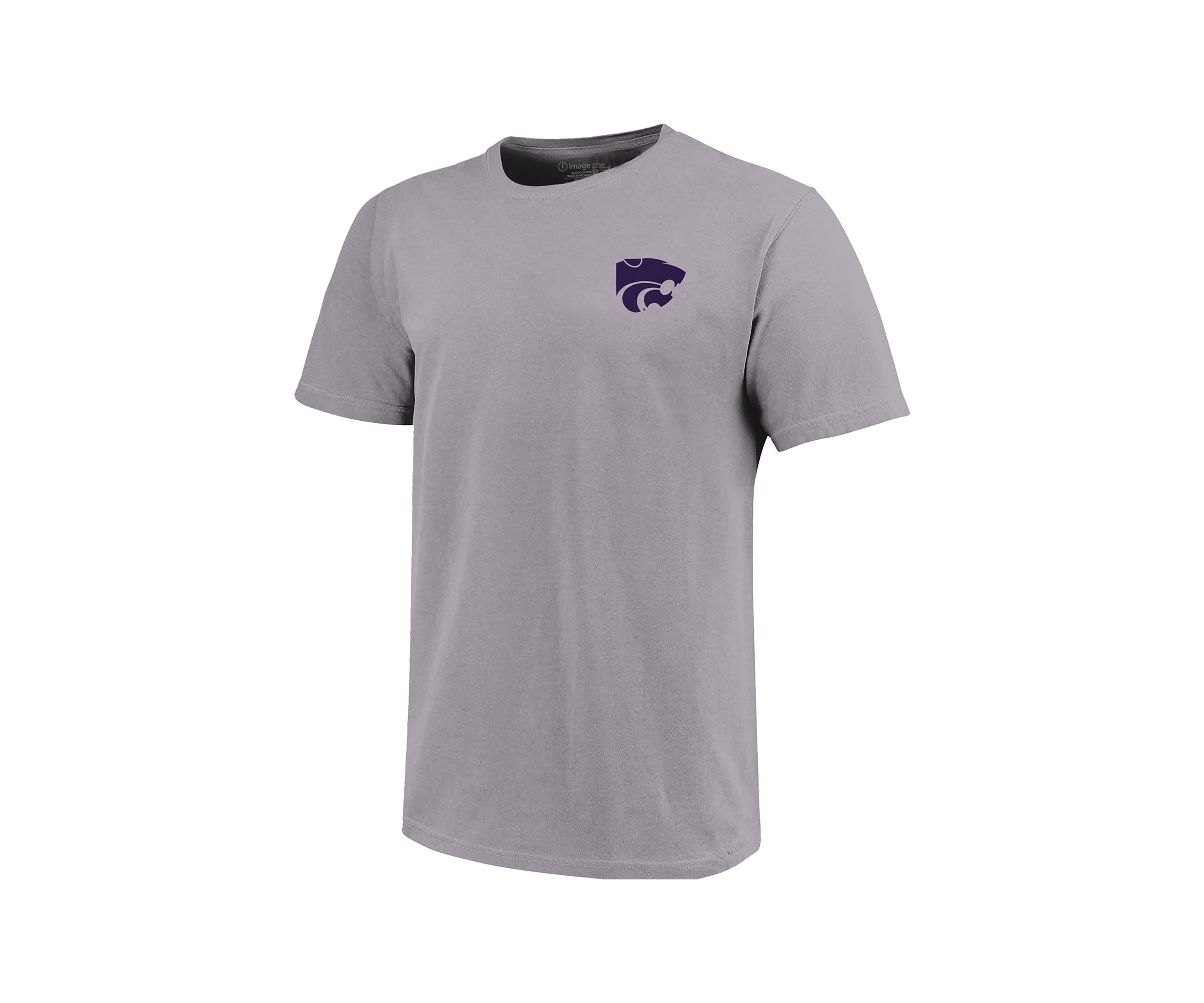 NCAA Kansas State Wildcats Helmet Arch Short Sleeve T-Shirt 