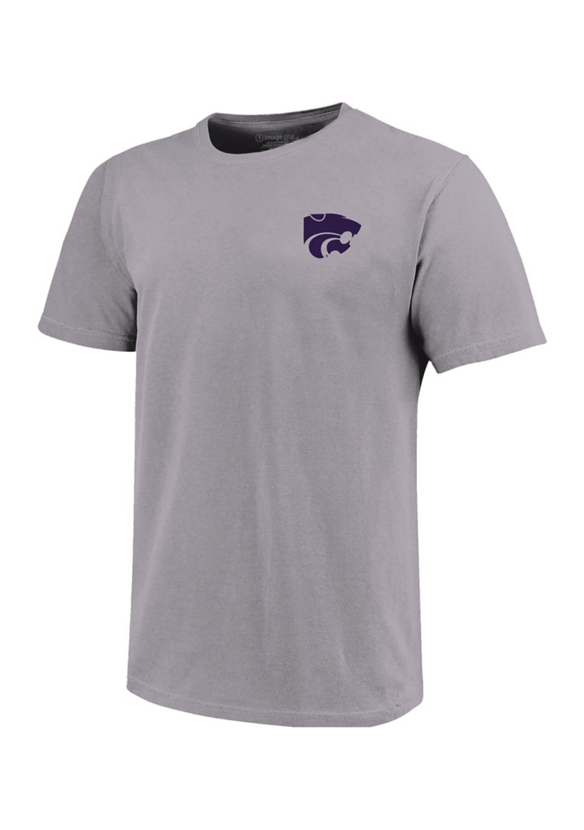 NCAA Kansas State Wildcats Helmet Arch Short Sleeve T-Shirt 