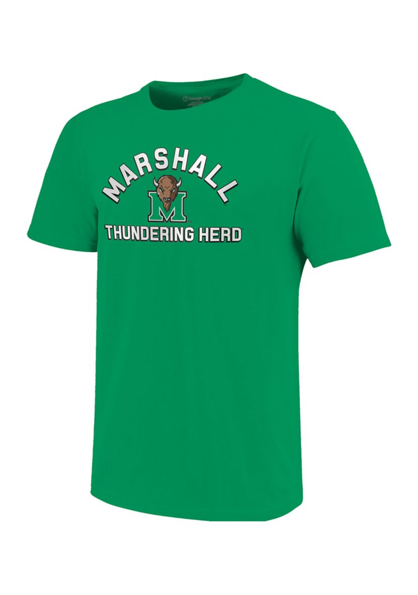 NCAA Marshall Thundering Herd Short Sleeve Retro Stack Graphic T-Shirt 