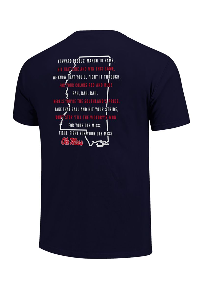 	  NCAA Ole Miss Rebels Fight Song Graphic T-Shirt 