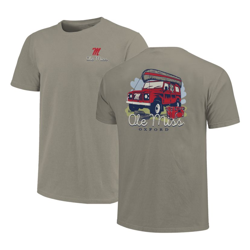 Image One Ole Miss Rebels Springtime Adventures Short Sleeve T-Shirt