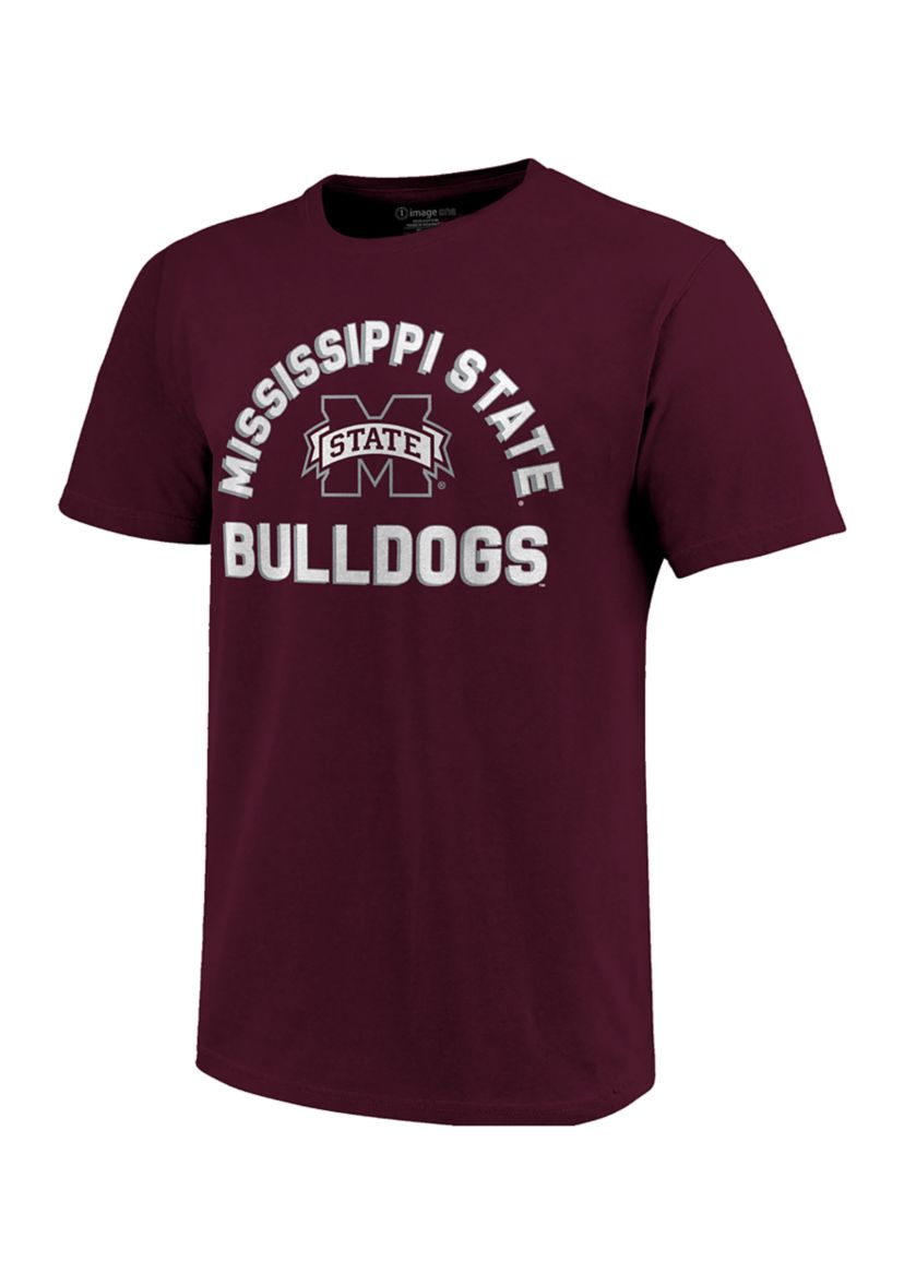 NCAA Mississippi State Bulldogs Short Sleeve Retro Stack T-Shirt 