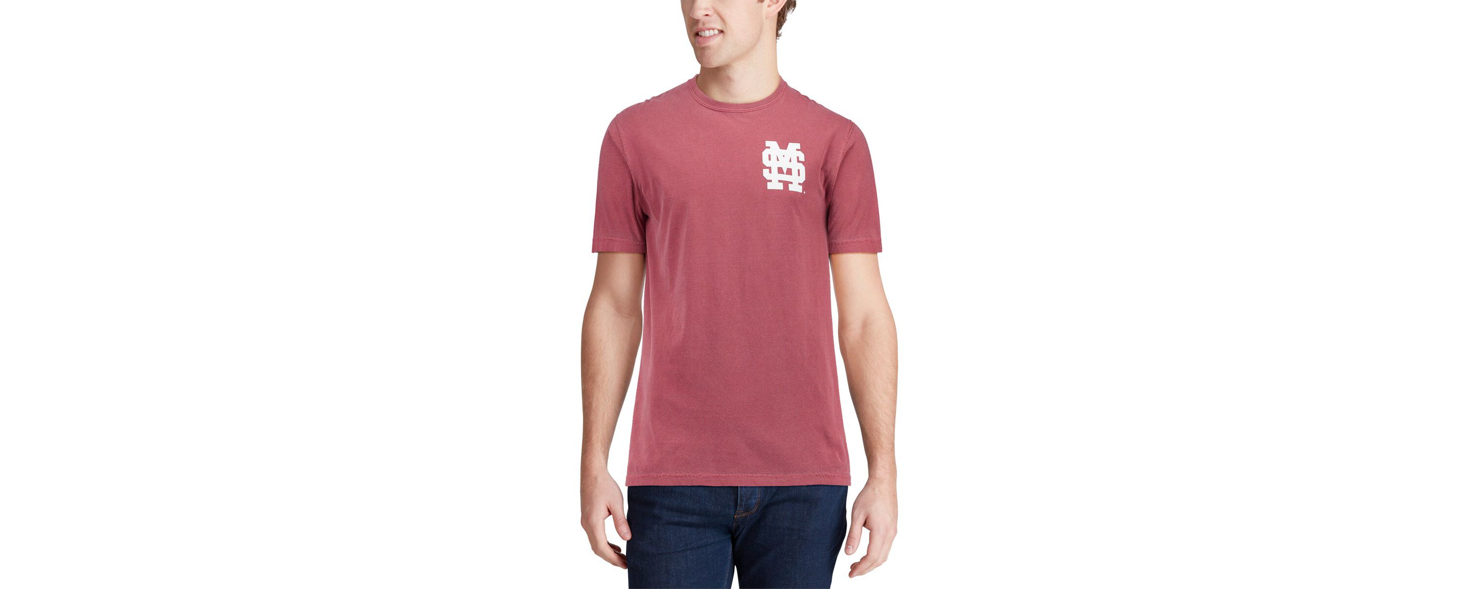 NCAA Mississippi State Bulldogs Baseball Flag T-Shirt