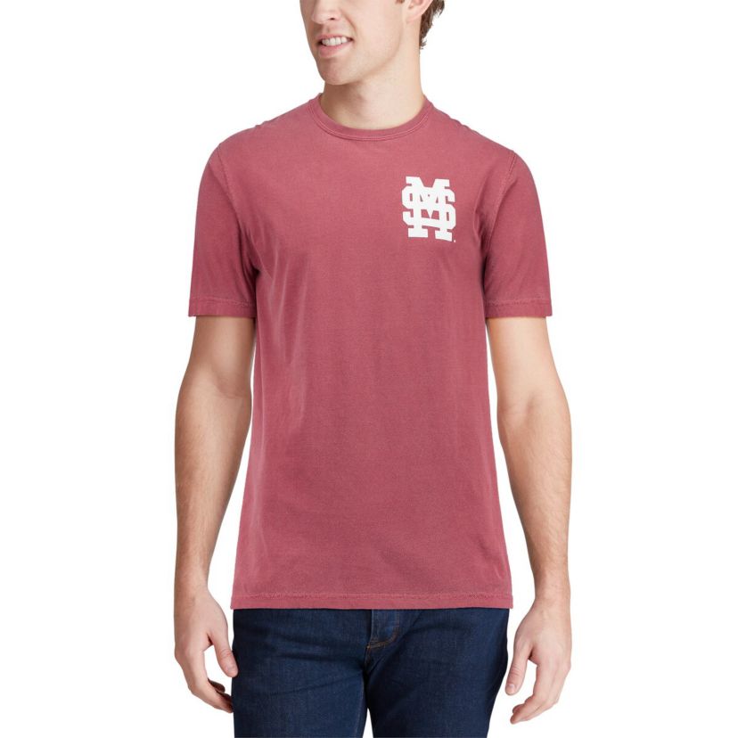 NCAA Mississippi State Bulldogs Baseball Flag T-Shirt