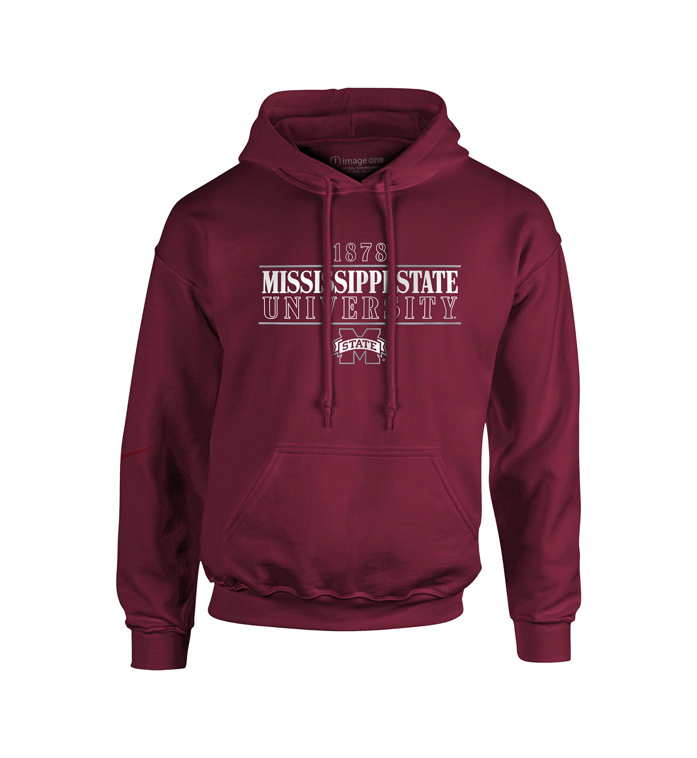NCAA Mississippi State Bulldogs Hooded University Type Sweatshirt 