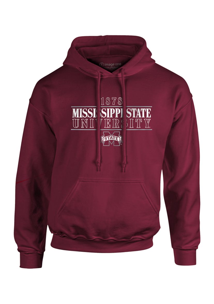 NCAA Mississippi State Bulldogs Hooded University Type Sweatshirt 