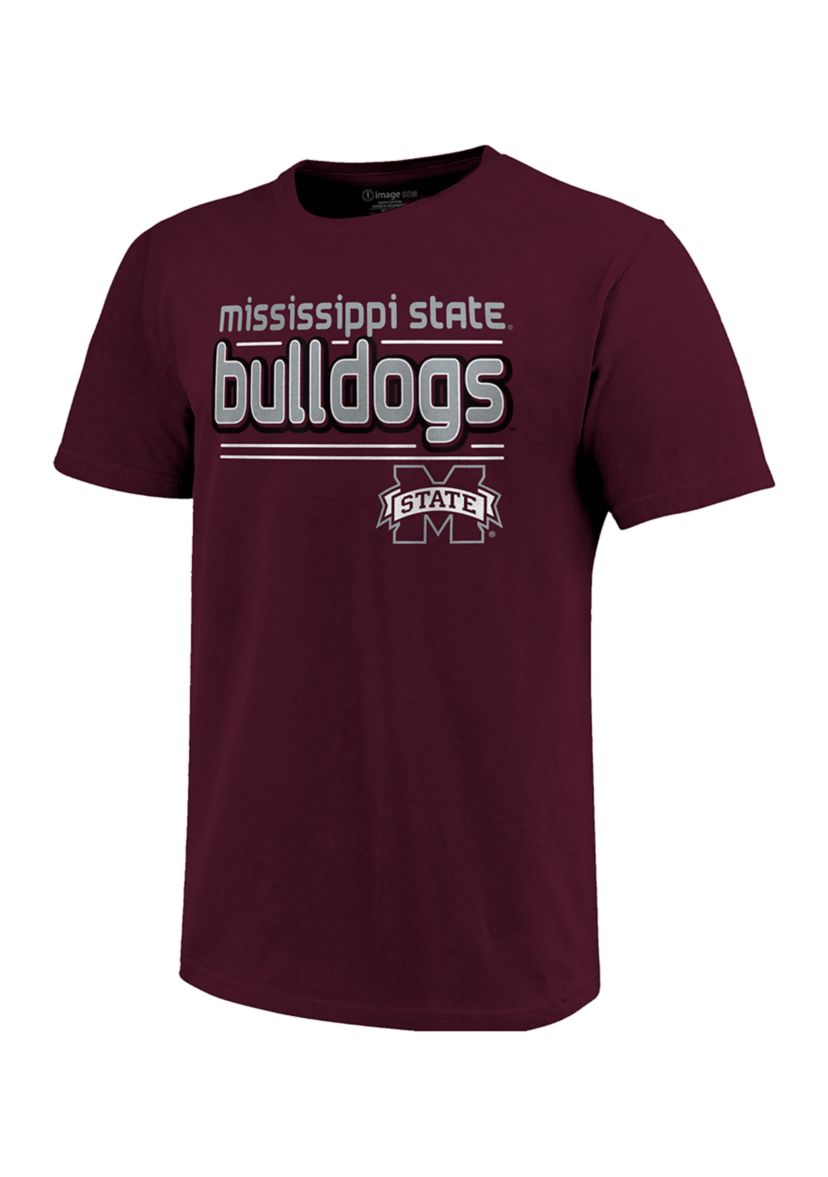 NCAA Mississippi State Bulldogs Short Sleeve Bubble Letters T-Shirt