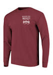 NCAA Mississippi State Bulldogs Building Stripe Long Sleeve T-Shirt
