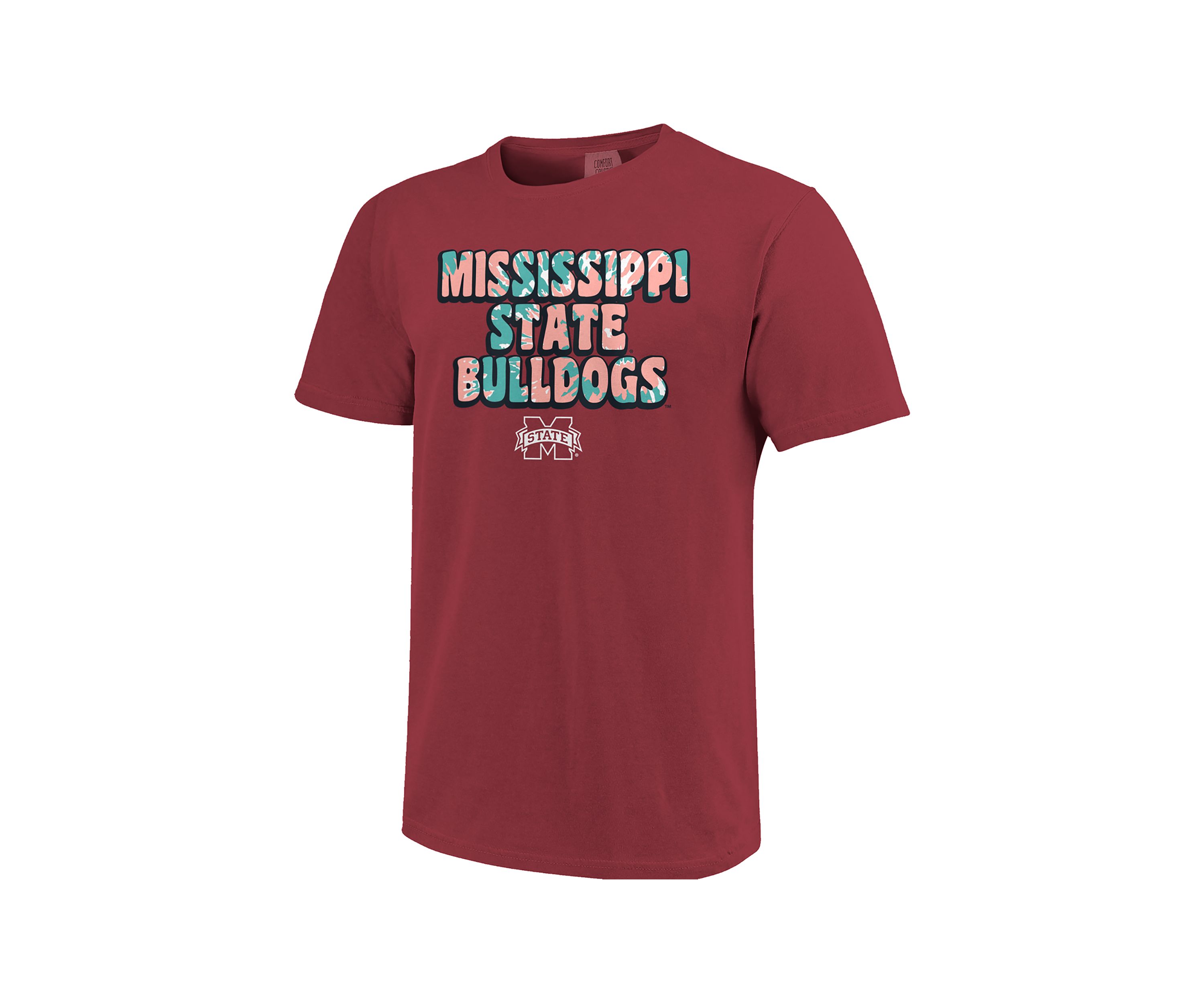 NCAA Mississippi State Bulldogs Groovy Simple Pattern T-Shirt