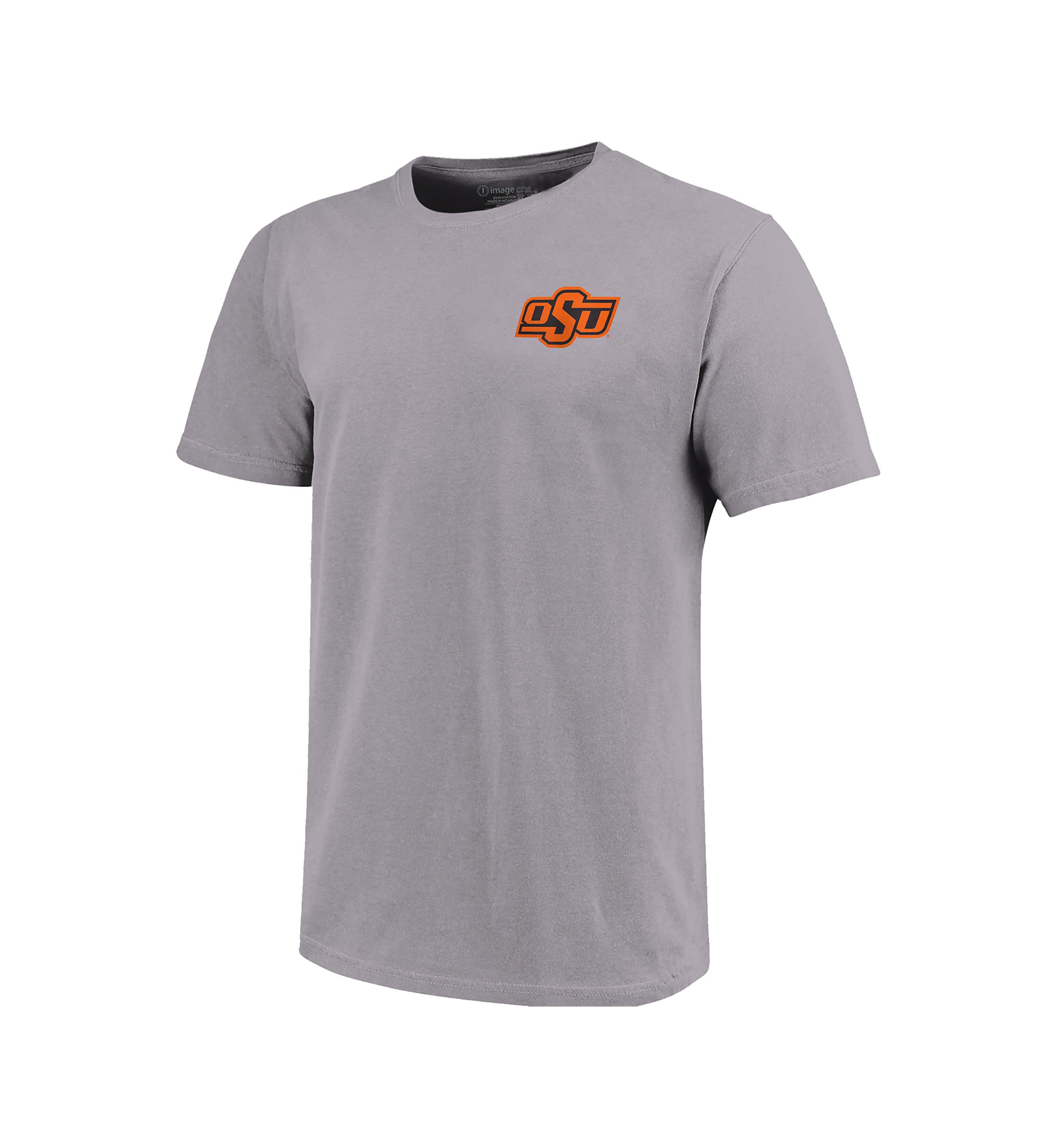 NCAA Oklahoma State Cowboys Helmet Arch Short Sleeve T-Shirt 