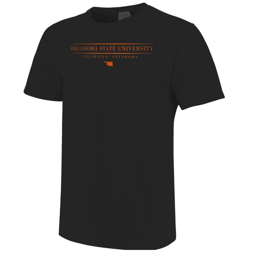 Image One Oklahoma State Cowboys Classic Jumbo Mascot Short Sleeve T-Shirt
