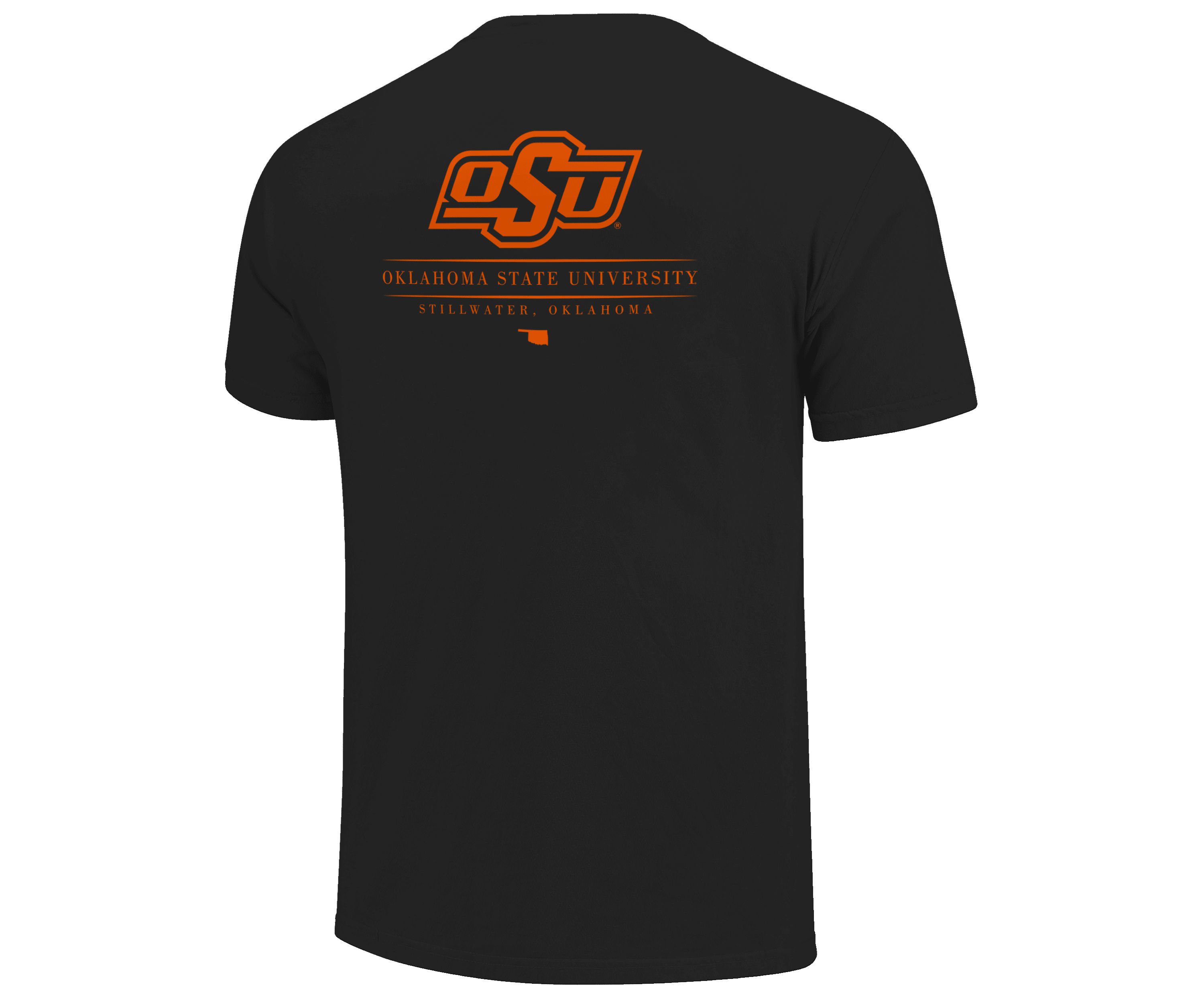 Image One Oklahoma State Cowboys Classic Jumbo Mascot Short Sleeve T-Shirt