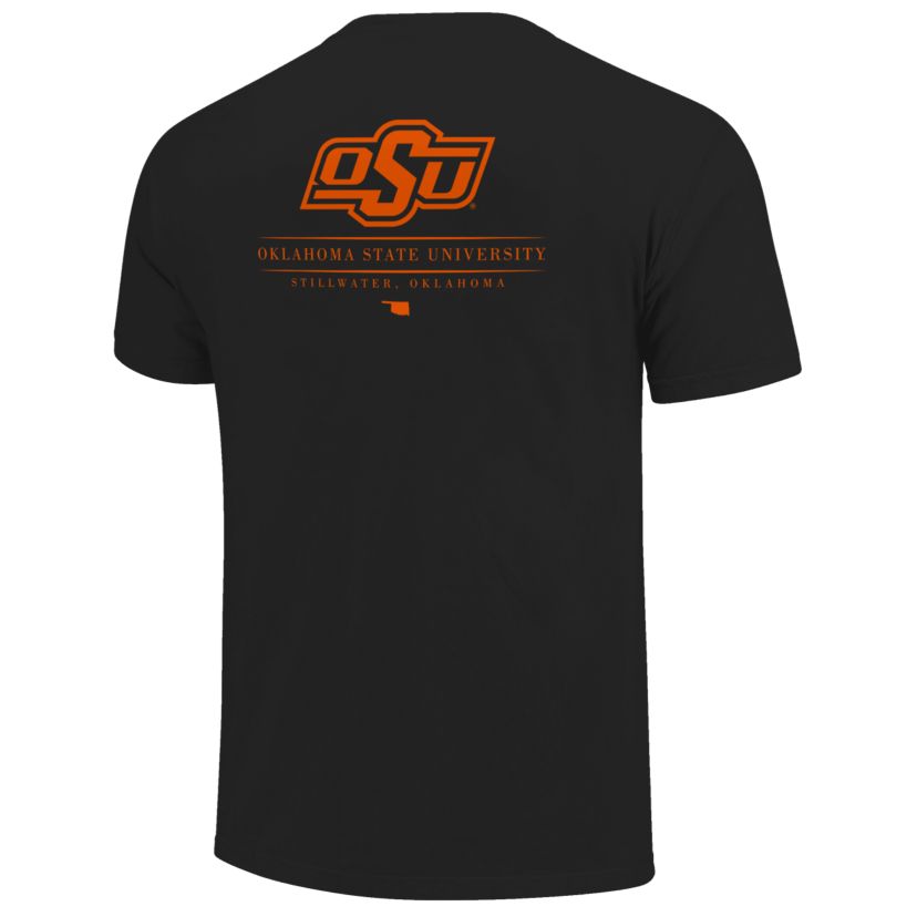 Image One Oklahoma State Cowboys Classic Jumbo Mascot Short Sleeve T-Shirt