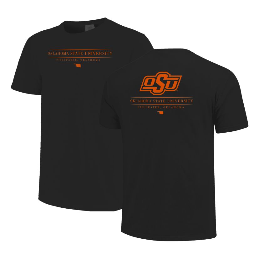 Image One Oklahoma State Cowboys Classic Jumbo Mascot Short Sleeve T-Shirt