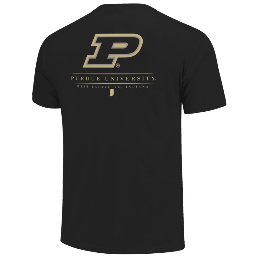 Image One Purdue Boilermakers Classic Jumbo Mascot Short Sleeve T-Shirt