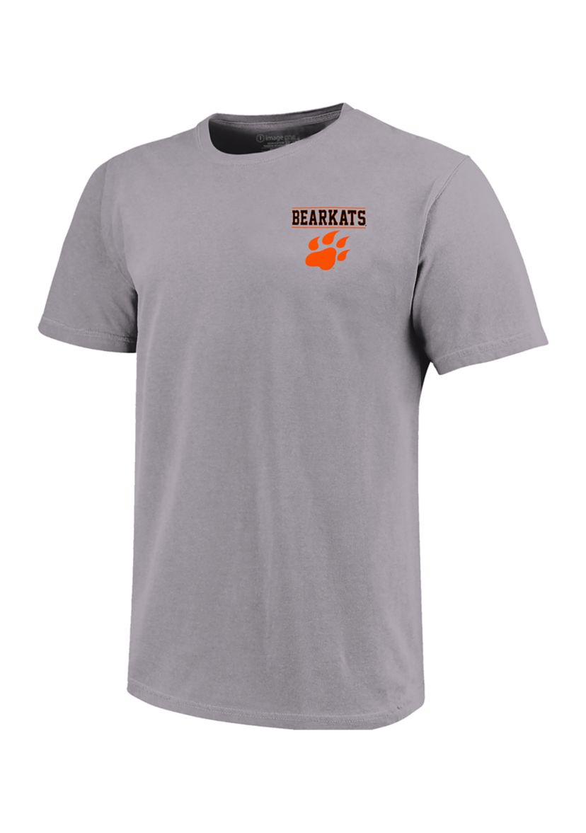 NCAA Sam Houston State Bearkats Striped Stamp Short Sleeve T-Shirt 