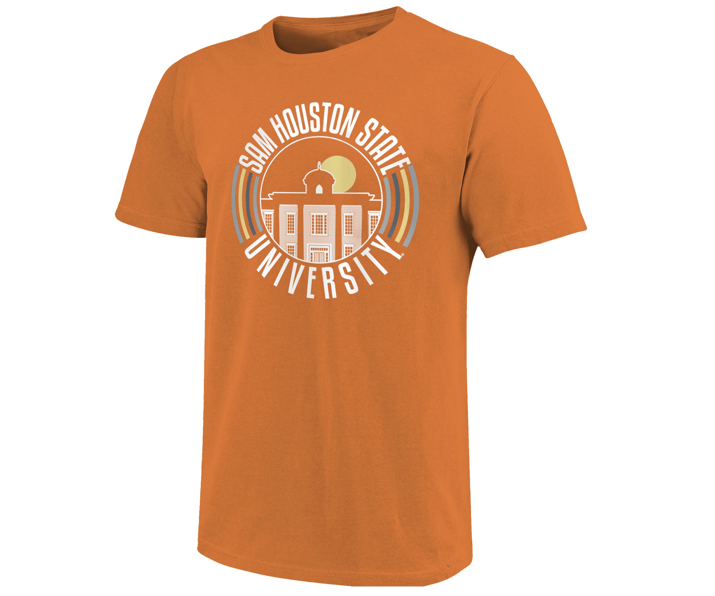 Image One Sam Houston State Bearkats Color Circles Building Short Sleeve T-Shirt
