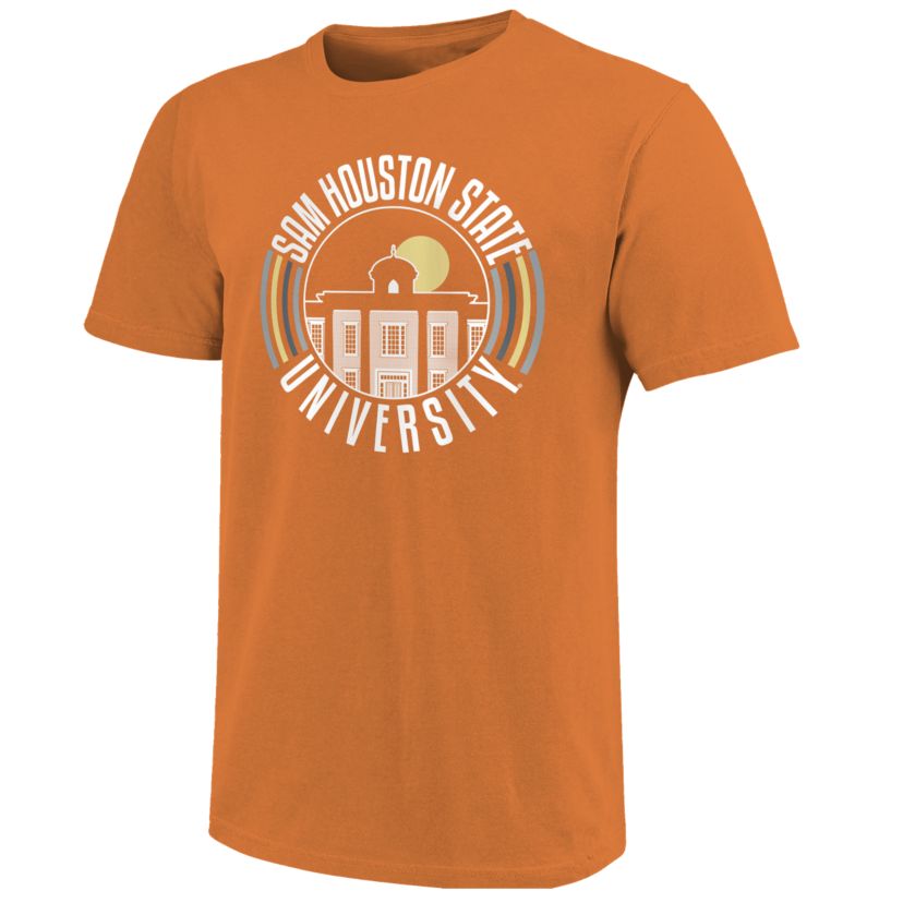 Image One Sam Houston State Bearkats Color Circles Building Short Sleeve T-Shirt