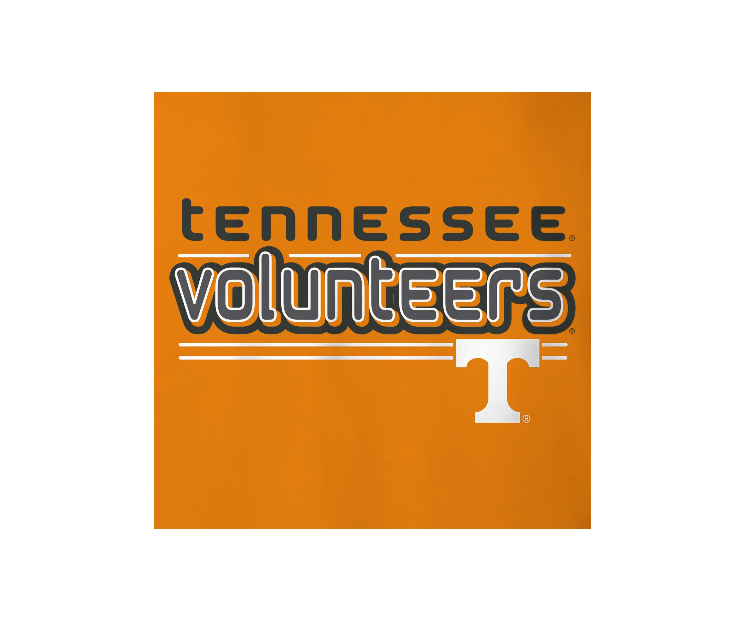 NCAA Tennessee Volunteers Short Sleeve Bubble Letters T-Shirt