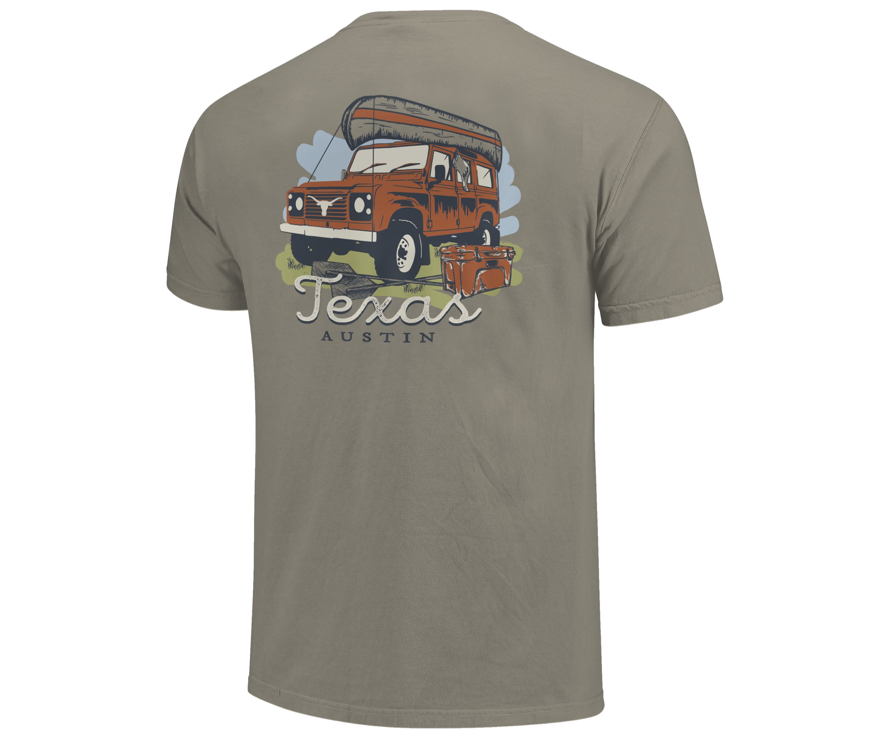 Image One Texas Longhorns Springtime Adventures Short Sleeve T-Shirt