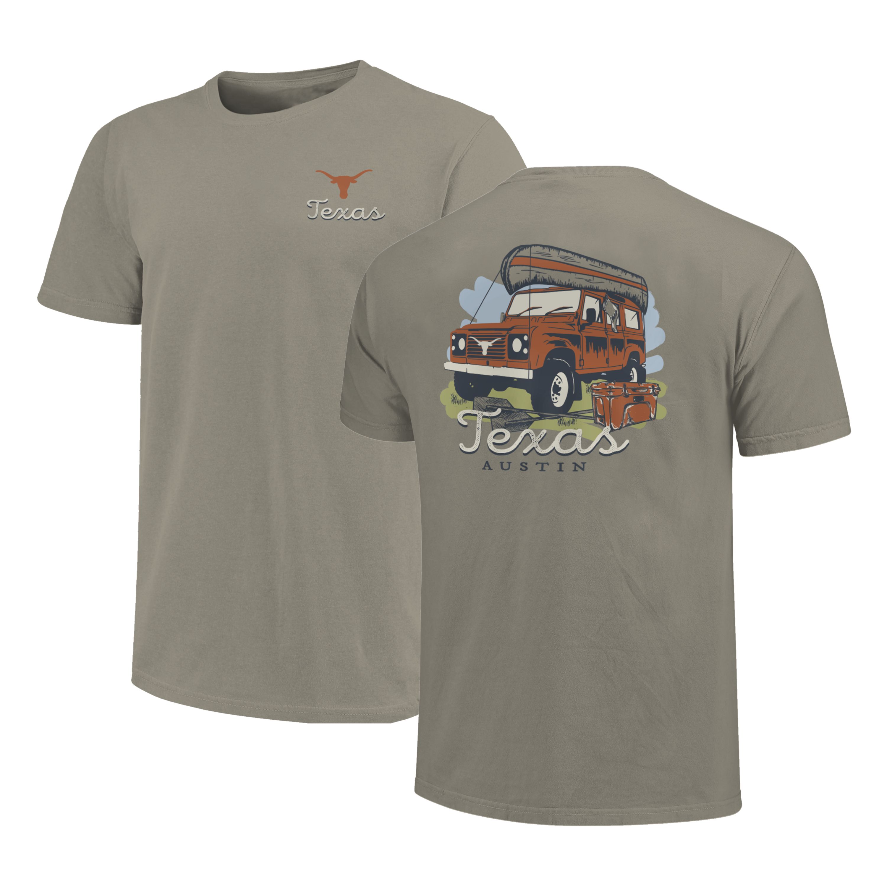 Image One Texas Longhorns Springtime Adventures Short Sleeve T-Shirt