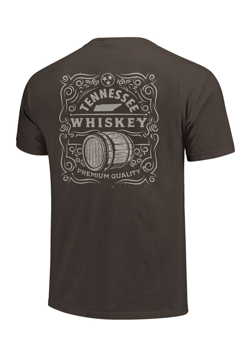 Comfort Color Tennessee Whiskey Label Graphic T-Shirt
