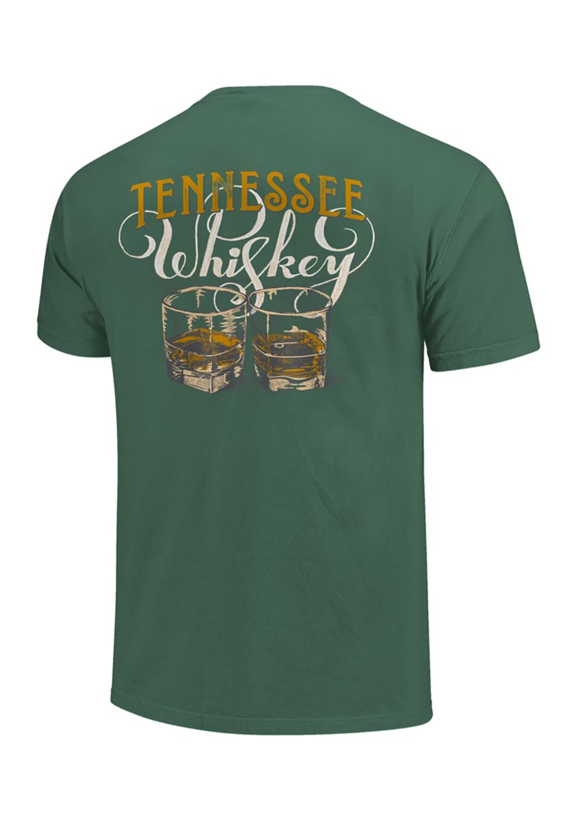Comfort Color Tennessee Whiskey Glasses Graphic T-Shirt