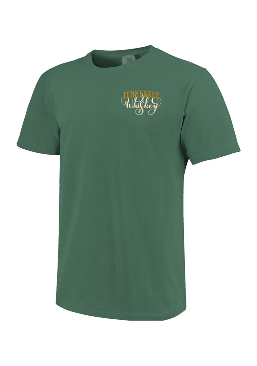 Comfort Color Tennessee Whiskey Glasses Graphic T-Shirt