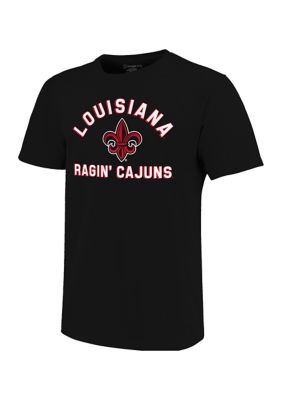 Image One Women's Louisiana-Lafayette Ragin' Cajuns Red Doodles T-Shirt