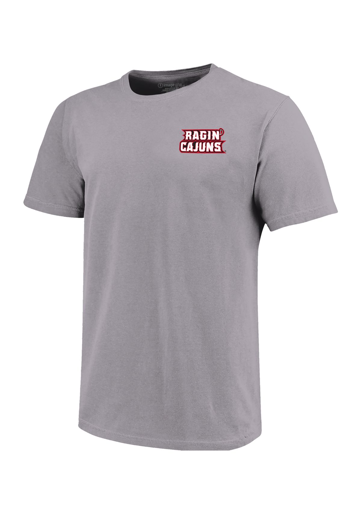 NCAA Louisiana-Lafayette Ragin Cajuns Short Sleeve Helmet Arch Graphic T-Shirt 