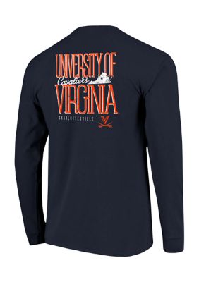Image One Ncaa Virginia Cavaliers Tall Type State Long Sleeve T-Shirt