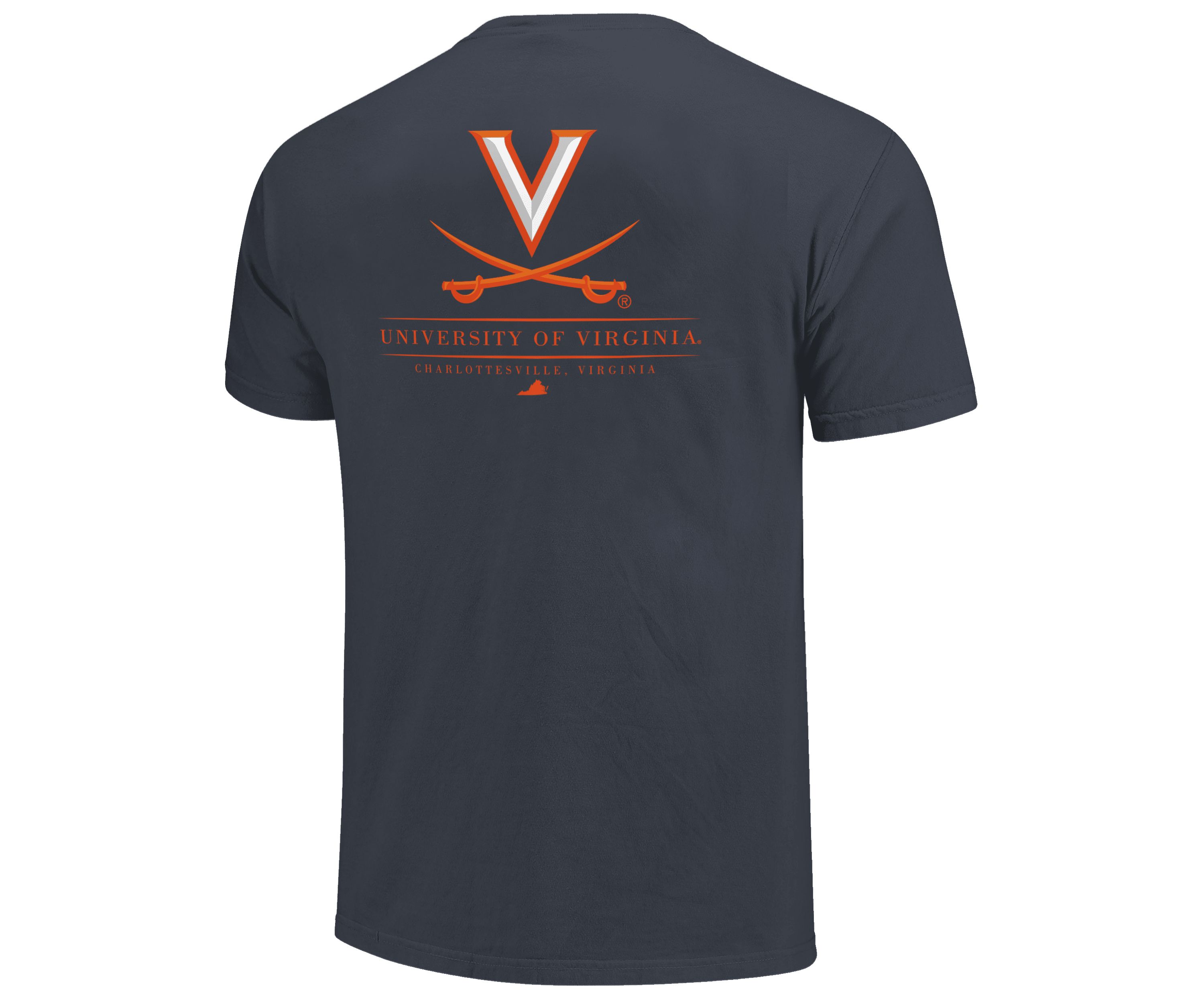 Image One Virginia Cavaliers Classic Jumbo Mascot Short Sleeve T-Shirt