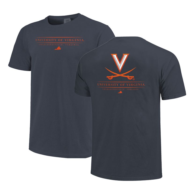 Image One Virginia Cavaliers Classic Jumbo Mascot Short Sleeve T-Shirt