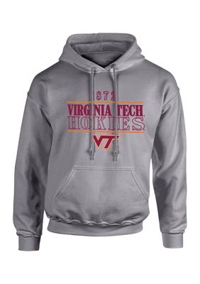 Image One Men's Ncaa Virginia Tech Hokies University Type Hooded Sweatshirt