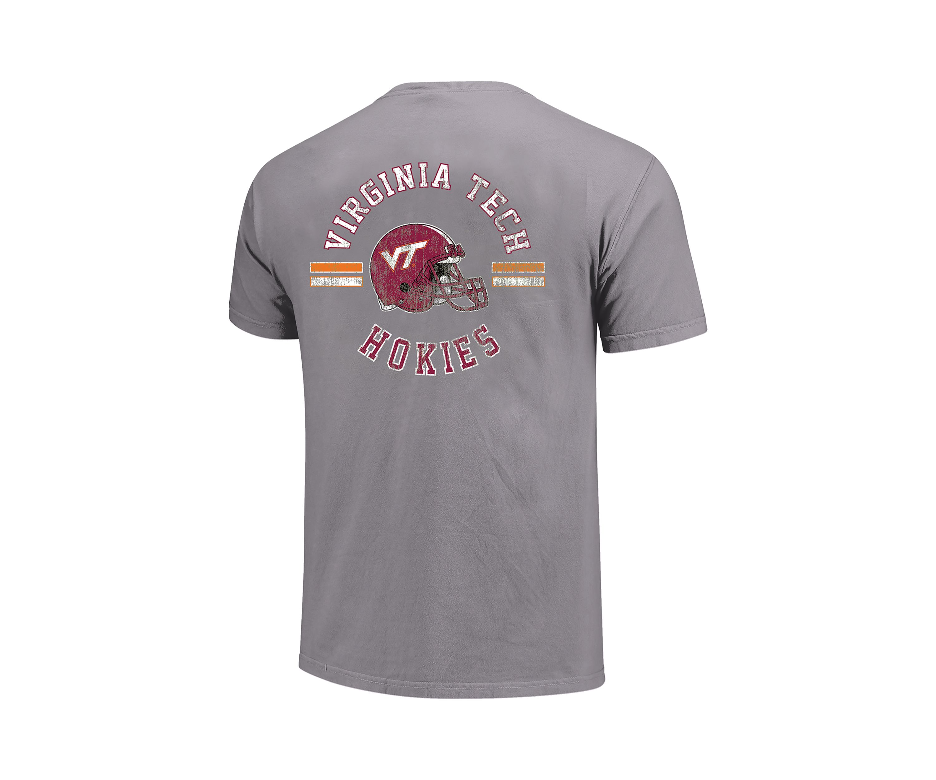 NCAA Virginia Tech Hokies Short Sleeve Helmet Arch Graphic T-Shirt 