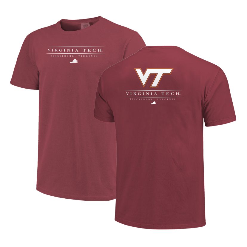 Image One Virginia Tech Hokies Classic Jumbo Mascot Short Sleeve T-Shirt