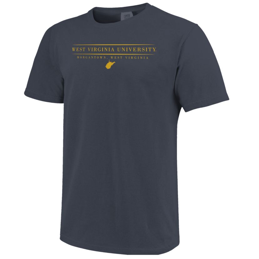 Image One West Virginia Mountaineers Classic Jumbo Mascot Short Sleeve T-Shirt