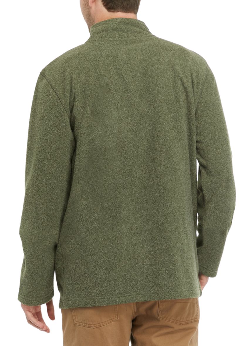 Mens Quarter Snap Fleece Pullover