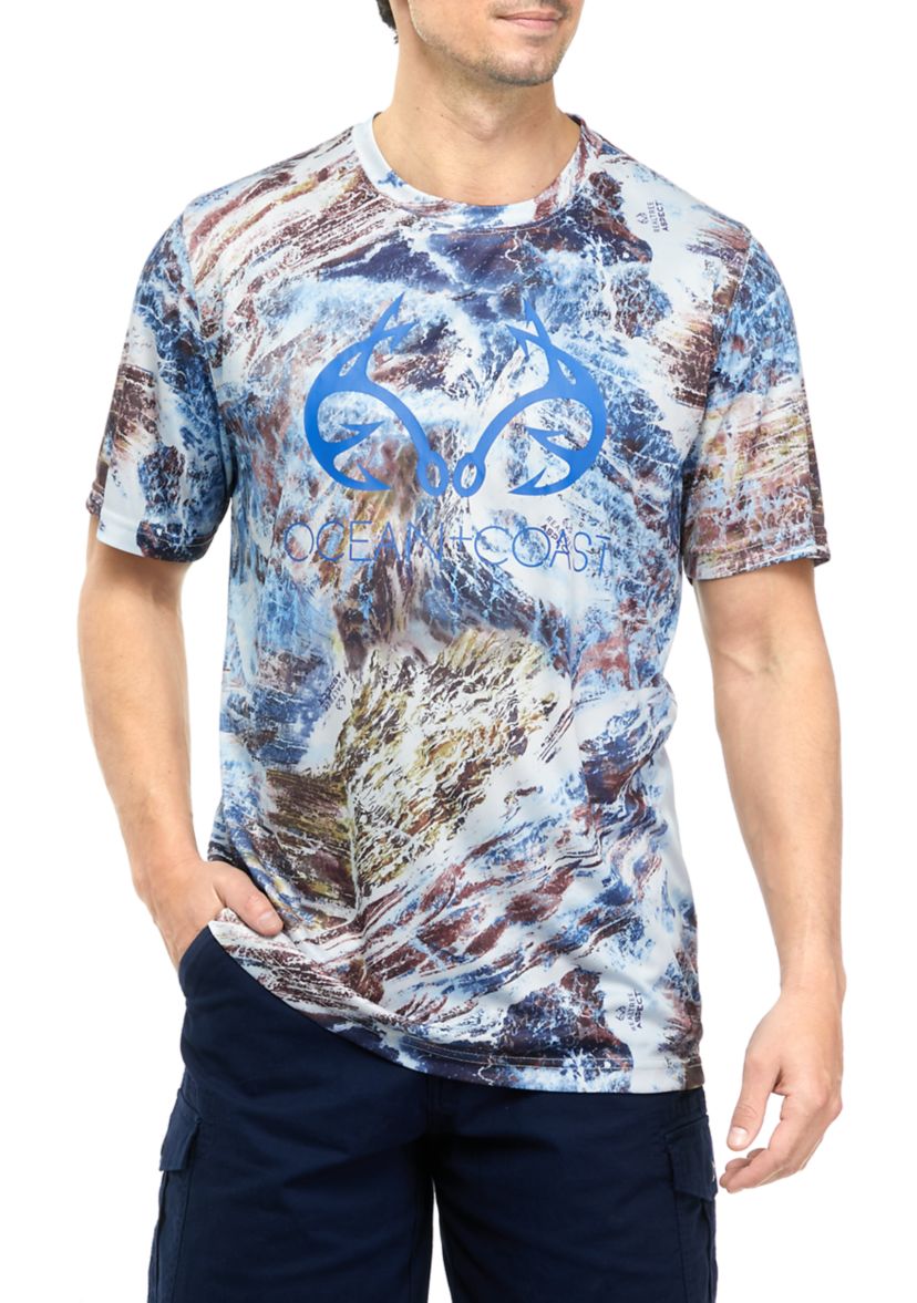 X RealTree Short Sleeve Performance Aspect T-Shirt 